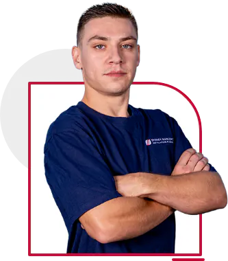 Jarrad's profile picture, a lead installer at Sydney Rangehoods