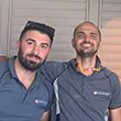 A couple of team members from Sydney Rangehoods